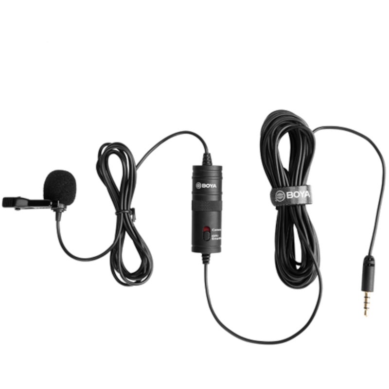 Boya BY-M1 omnidirectionele lavalier microfoon