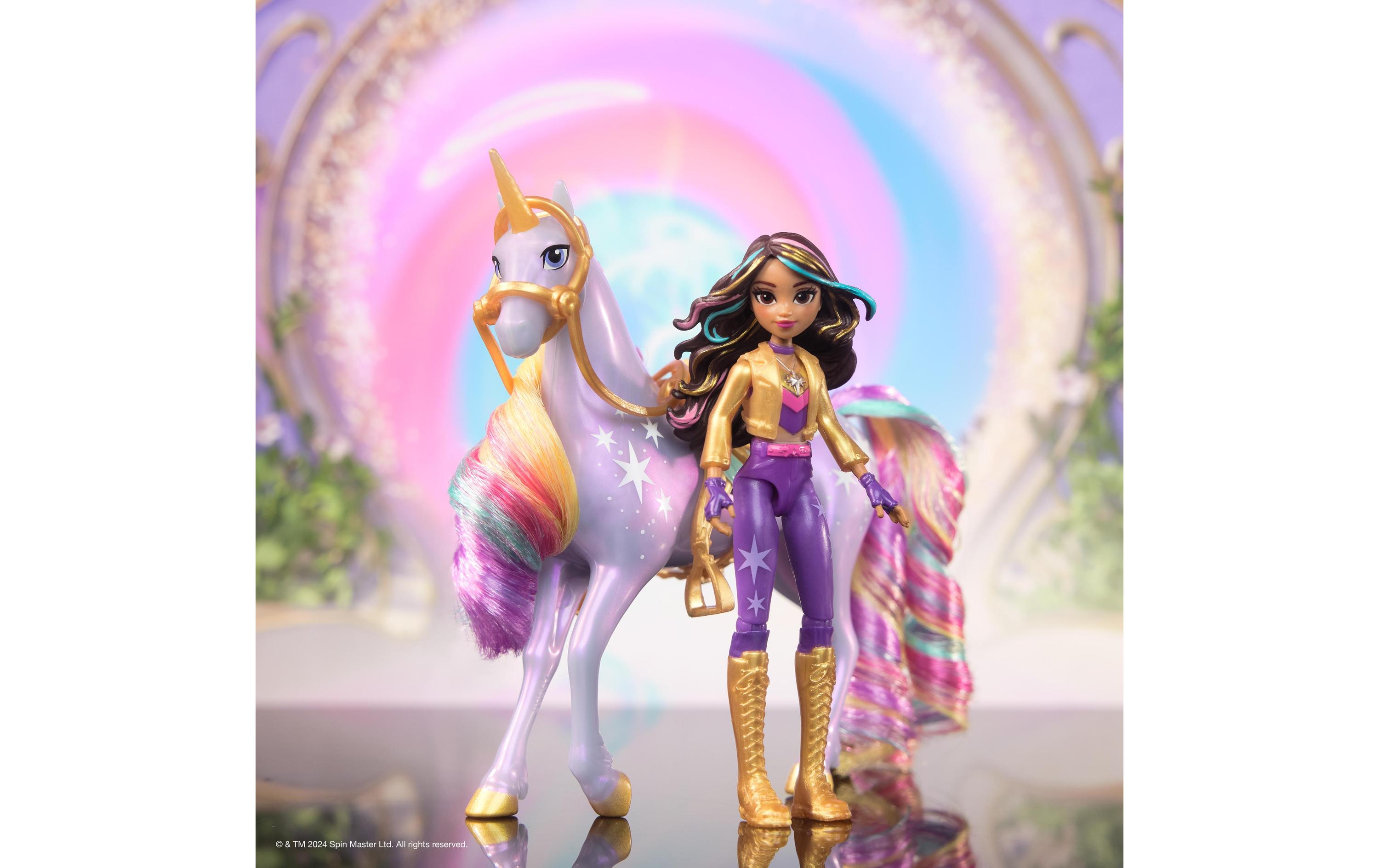 Unicorn Academy Sophia Doll & Wildstar UnicornPuppe Sophia und Einhorn Wildstar für Kinder