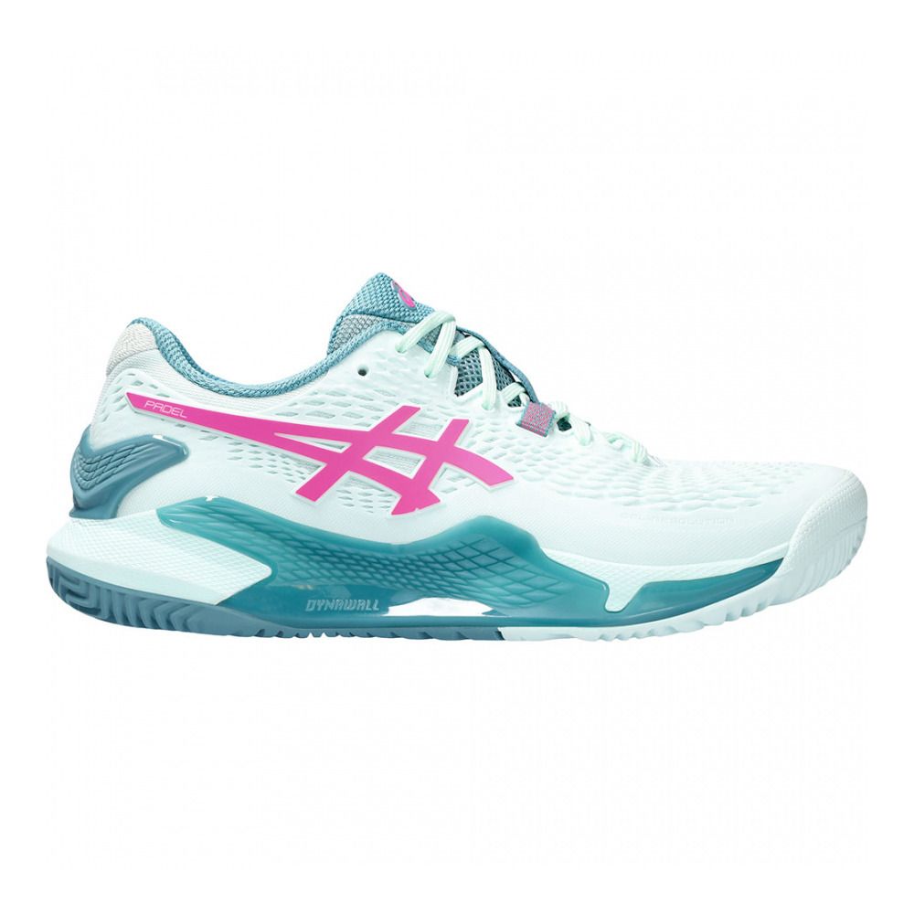 Asics GEL-RESOLUTION 9 PADEL - Chaussures de padel Femme soothing sea/hot pink