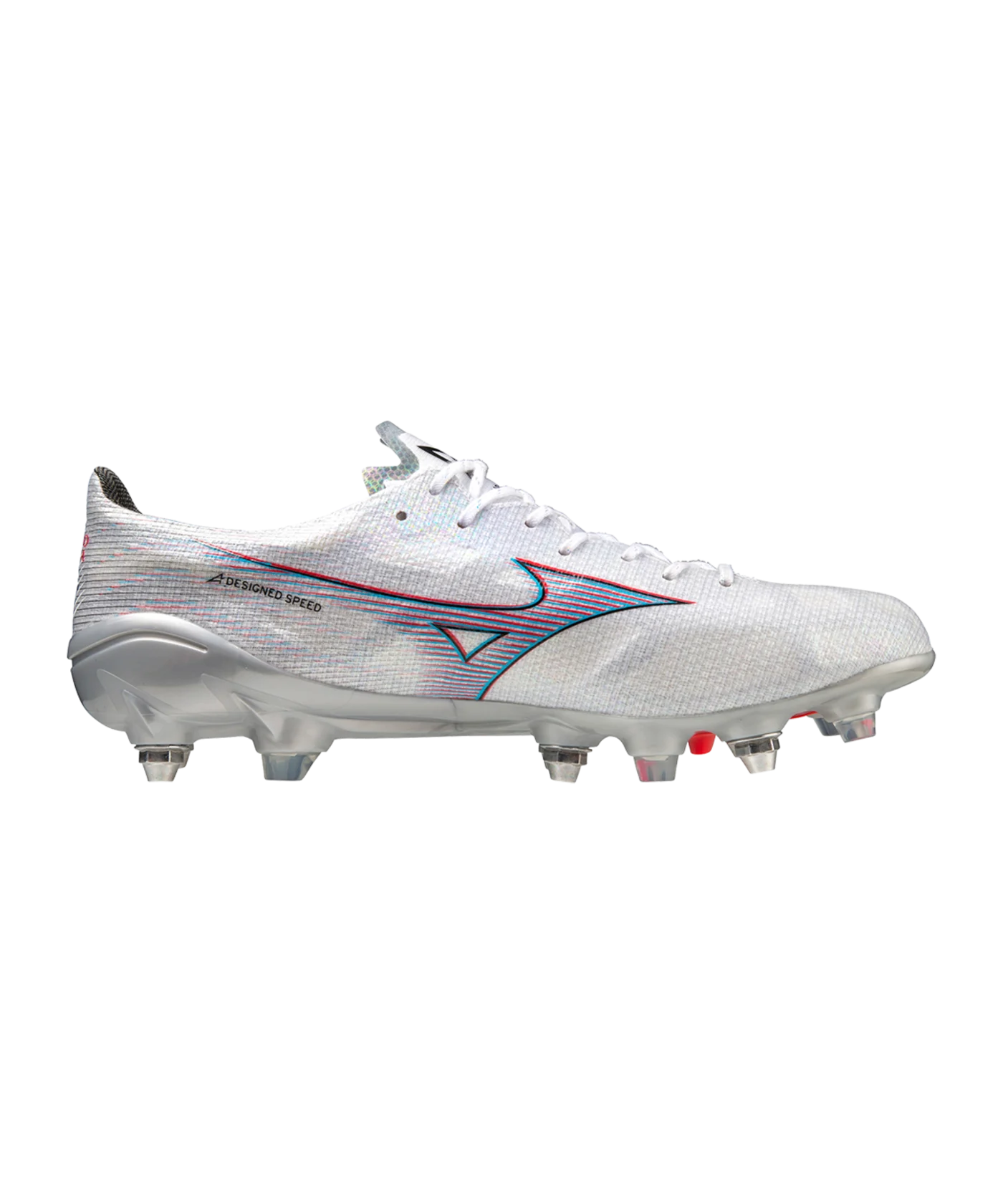Mizuno Alpha Made in Japan Mix Weiss Rot F09