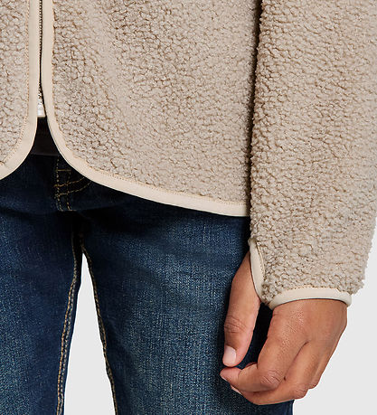 Didriksons Fleecejacke - Teddy - Exa - Beach Beige