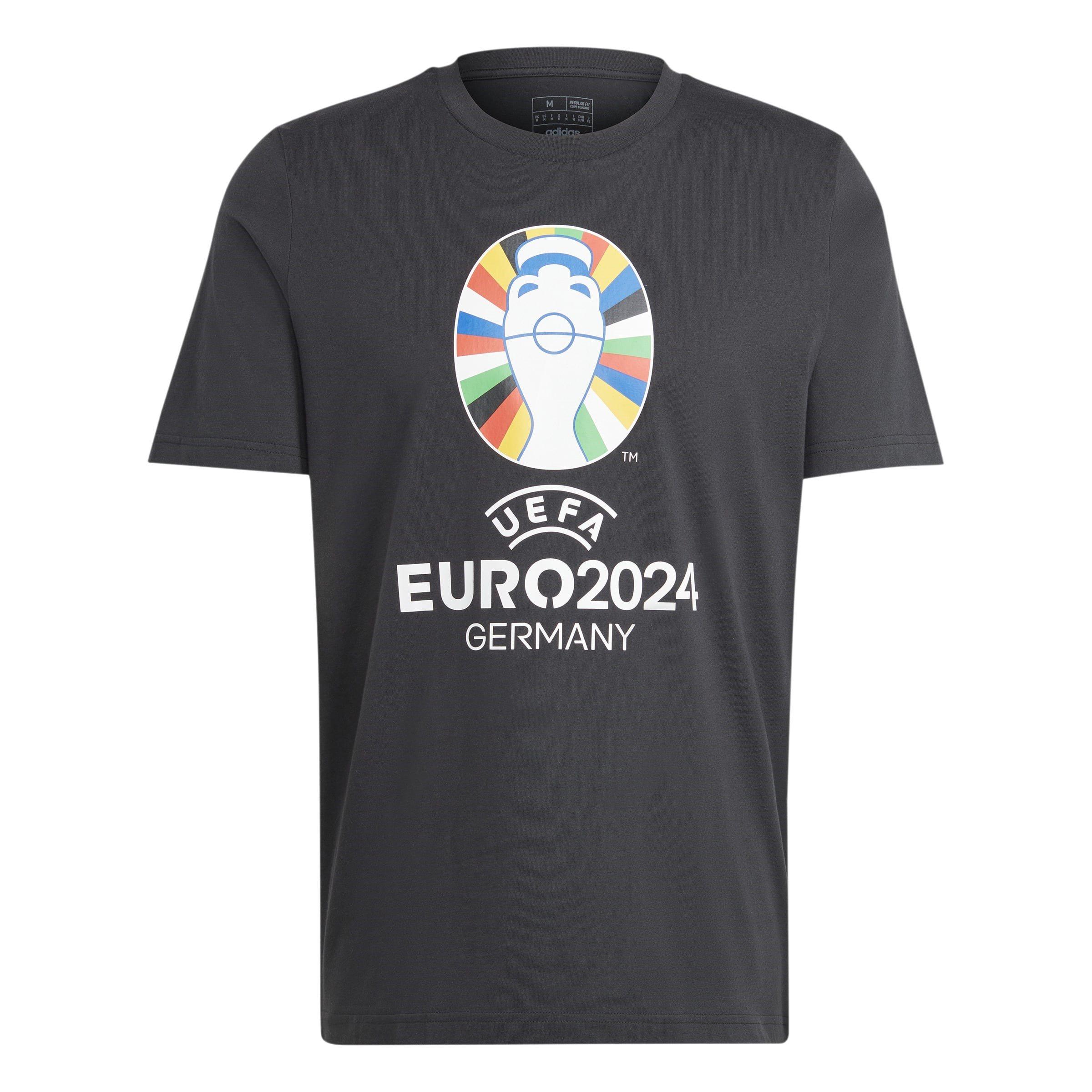 adidas Euro 24 Official Emblem T Shirt Mens