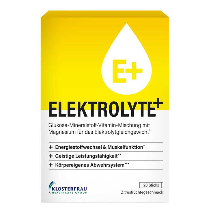 Elektrolyte + Granulat zur Herstellung einer Suspension zum Einnehmen Sticks, 20 St