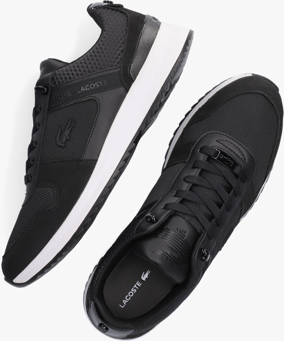 LACOSTE zwarte lacoste lage sneakers joggeur 2.0