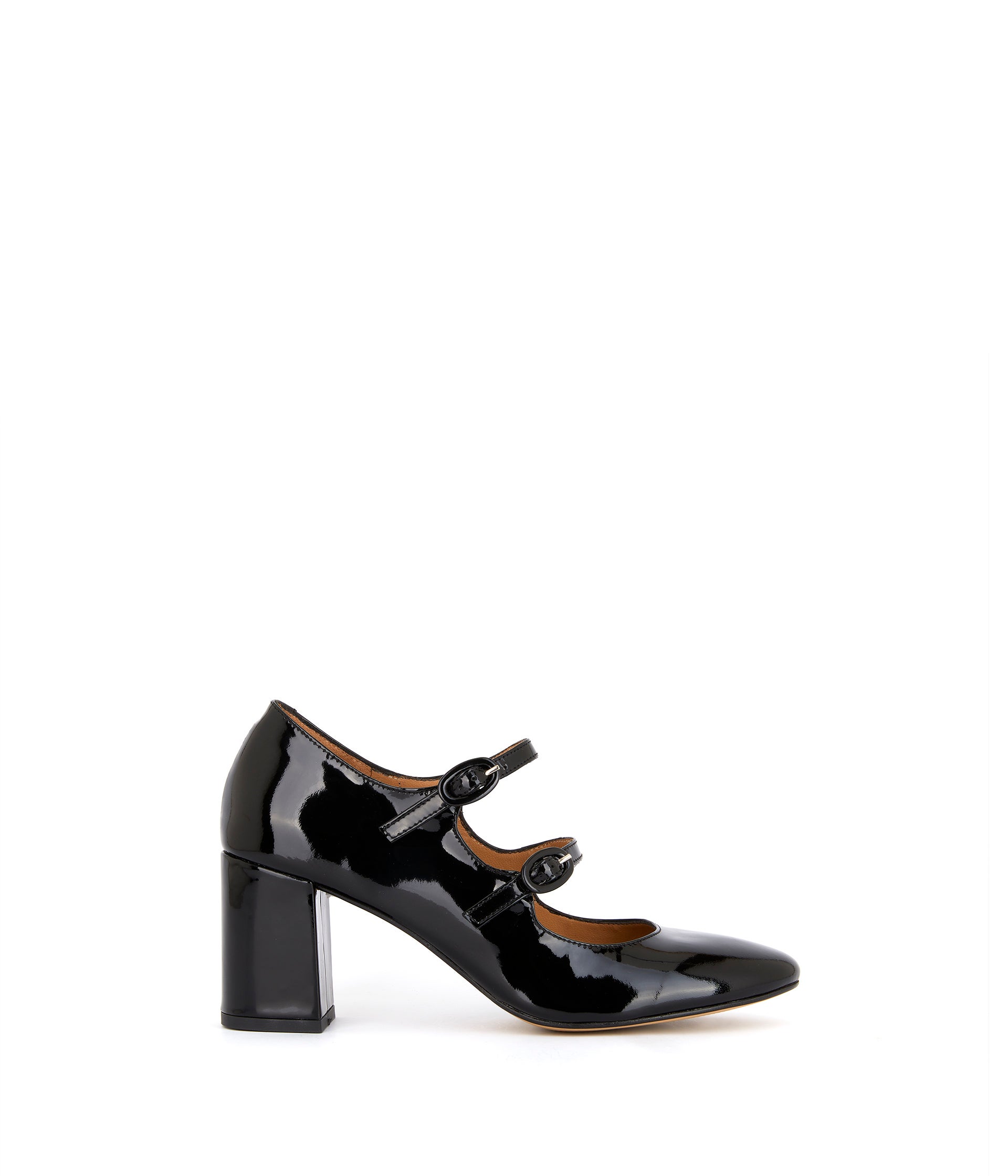 Babies noires vernies Appolonie