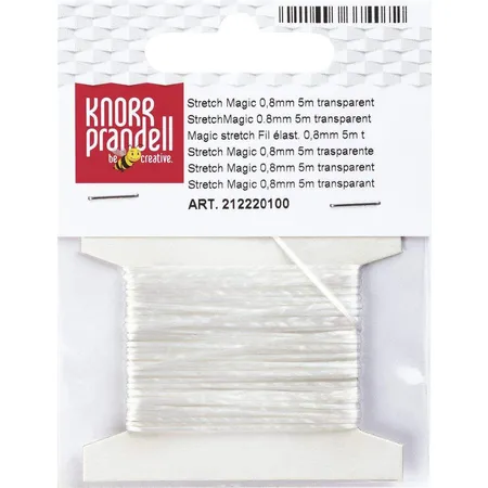 Knorr Prandell Stretch Magic 5 m Ø 0,8 mm transparent
