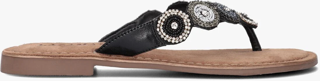 LAZAMANI zwarte lazamani teenslippers 75.451