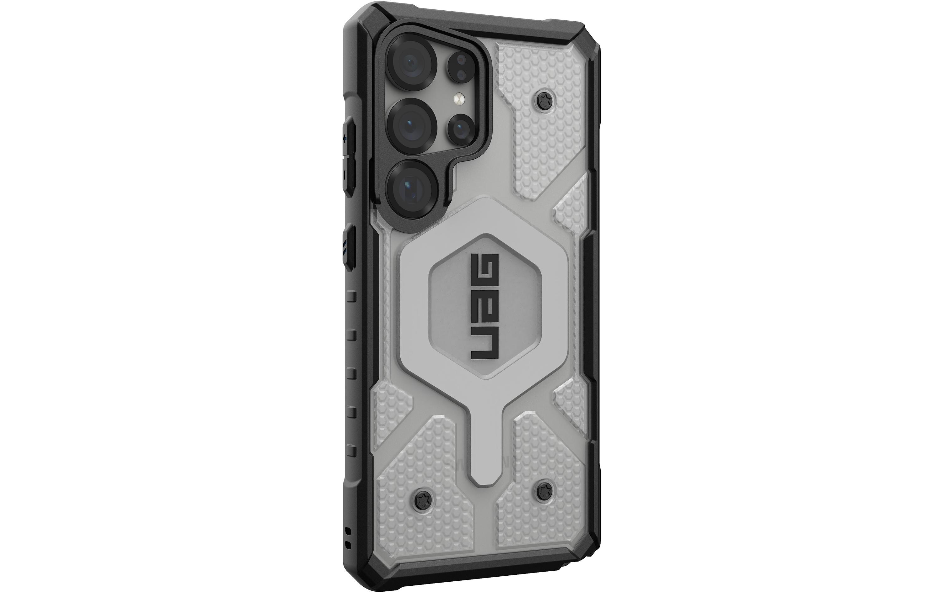 Back Cover Pathfinder Clear Galaxy S25 Ultra Ice SilverMagnetische Schutzhülle für das Samsung