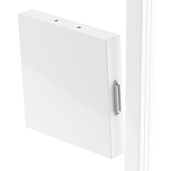 Panneau Alara blanc 25 x h.25 cm GoodHome