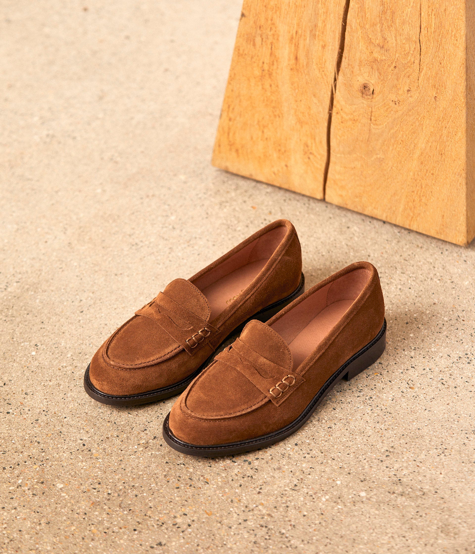 Mocassins tabac Angella