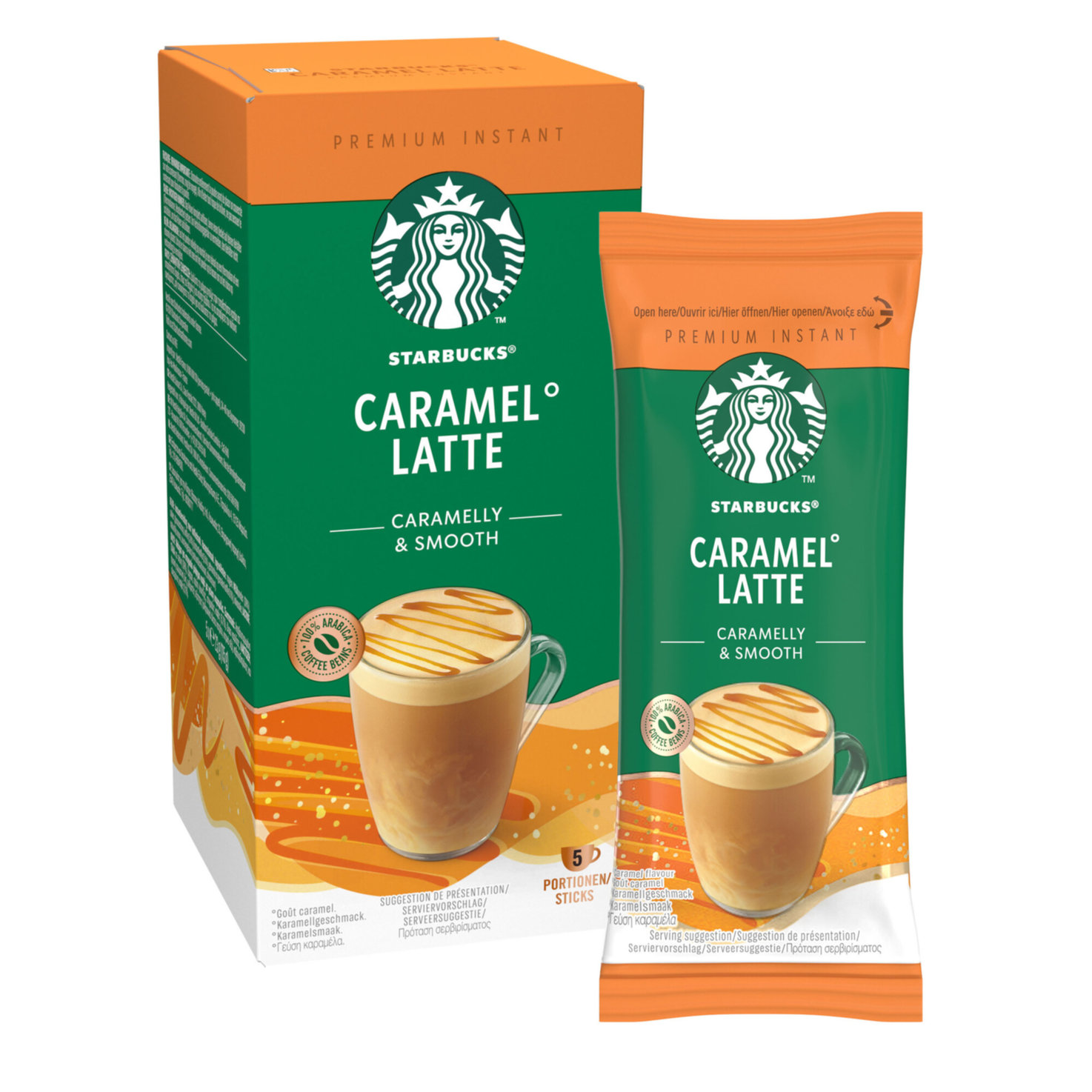 Starbucks Caramel Latte 5 Portionen