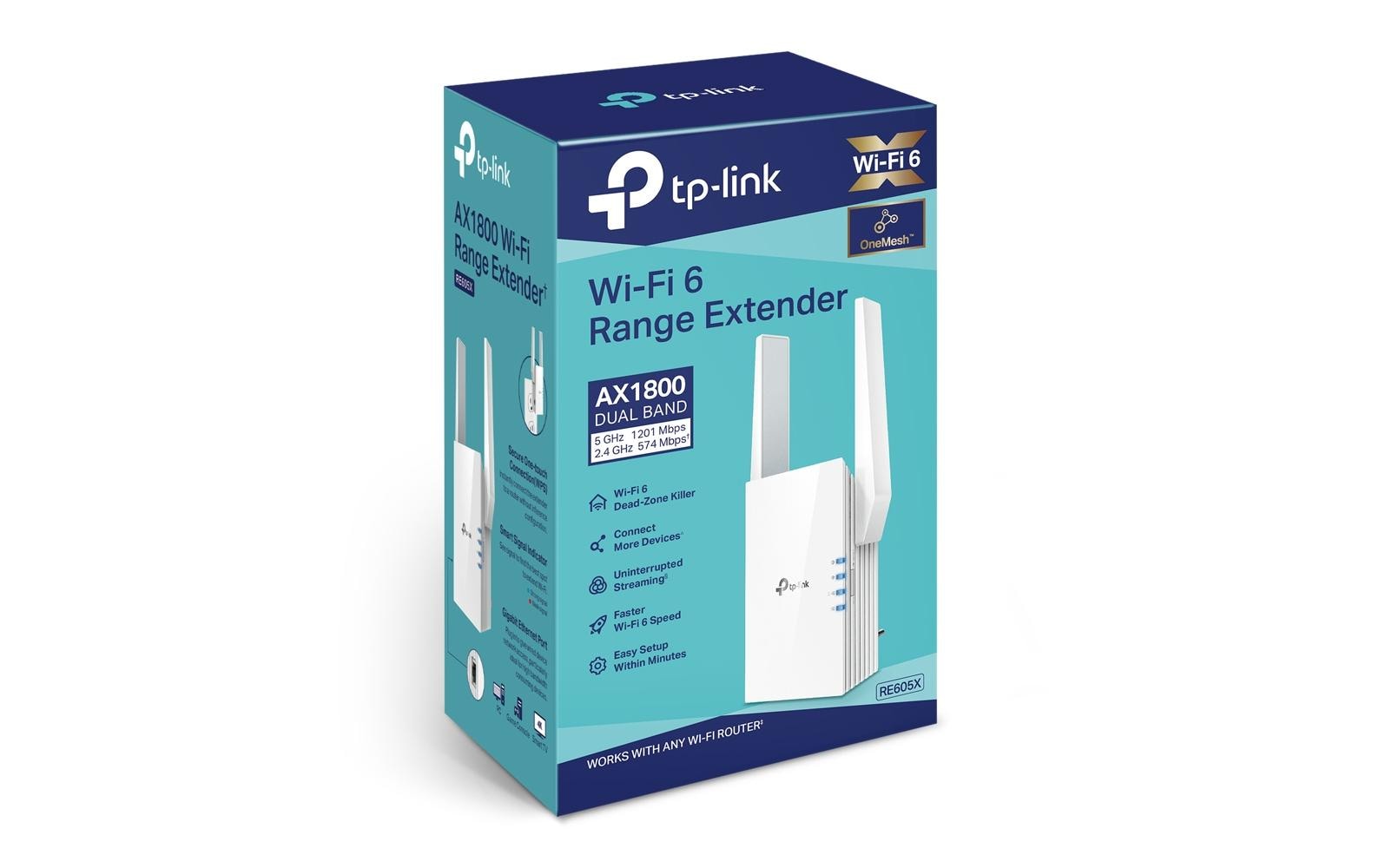 WLAN-Mesh-Repeater RE605XAX1800 Dualband-WLAN-Repeater