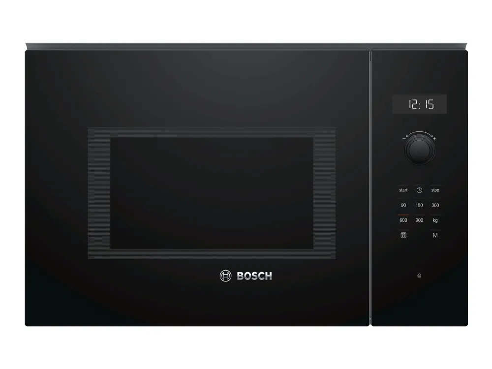 Bosch Serie | 6 BFL554MB0 - Mikrobølgeovn - til indbygning - 25 liter - 900 W - sort