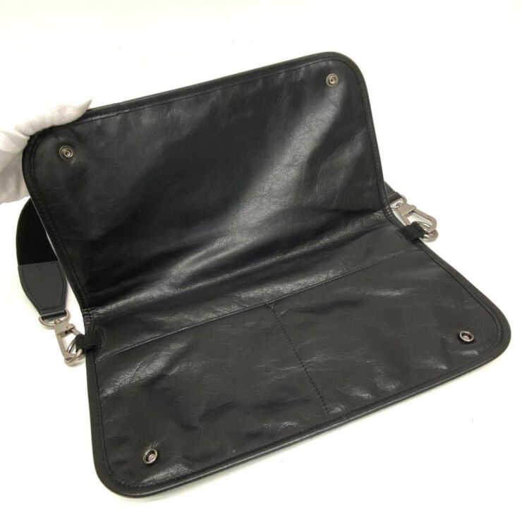 Gucci Vintage Gucci Shoulder Bag Black