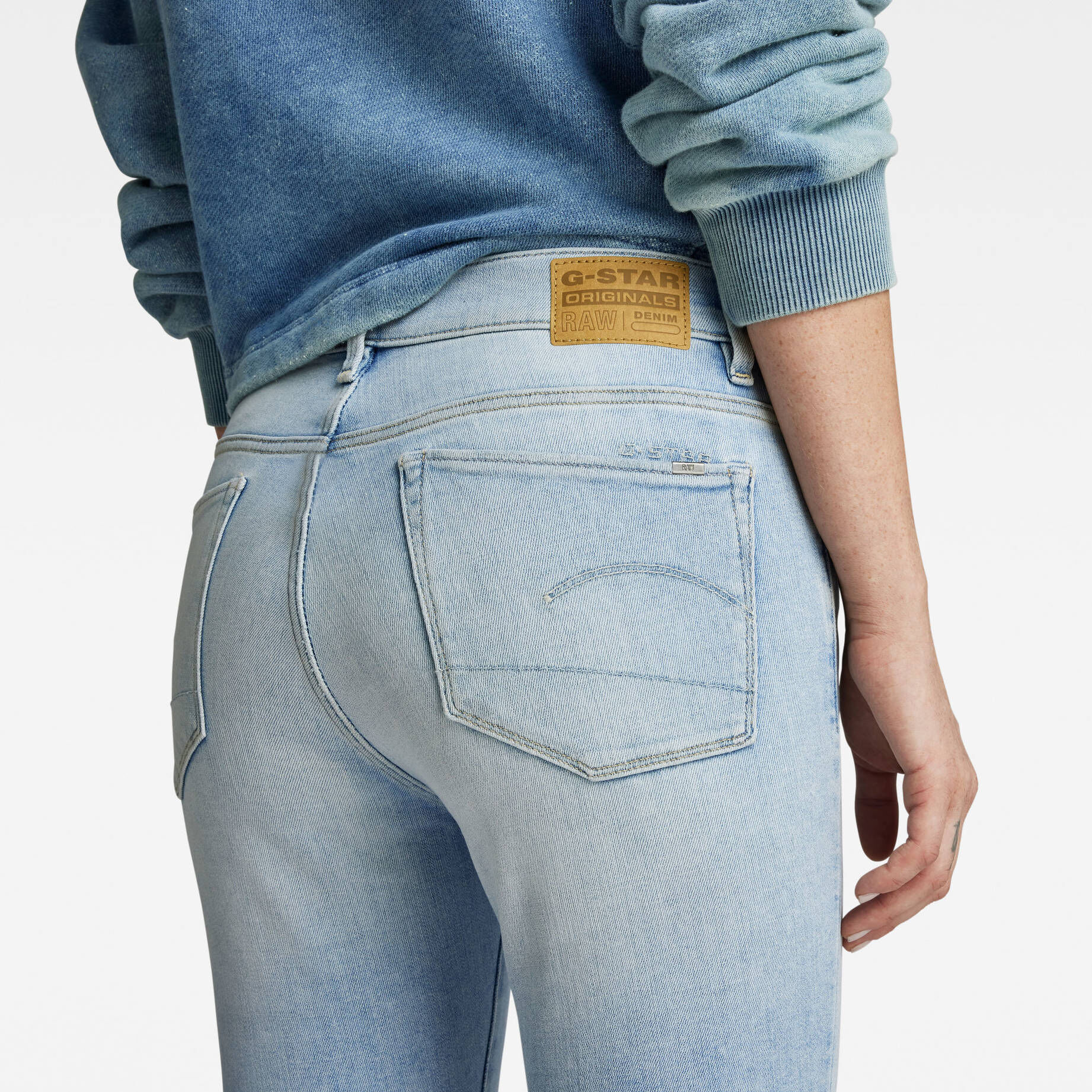 G-Star RAW| Damen Jeans 3301 SKINNY SPLIT