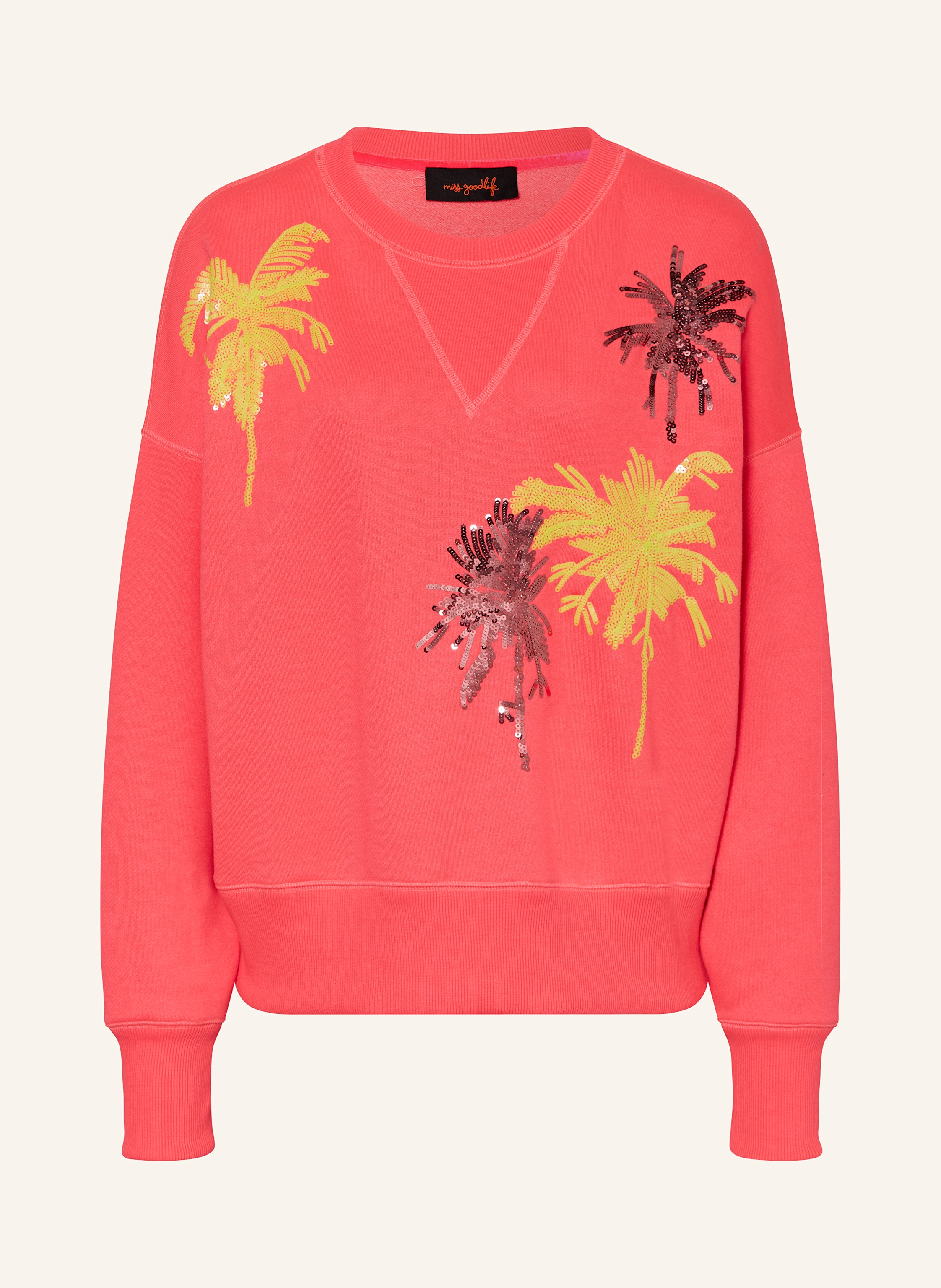 miss goodlife Sweatshirt mit Pailletten