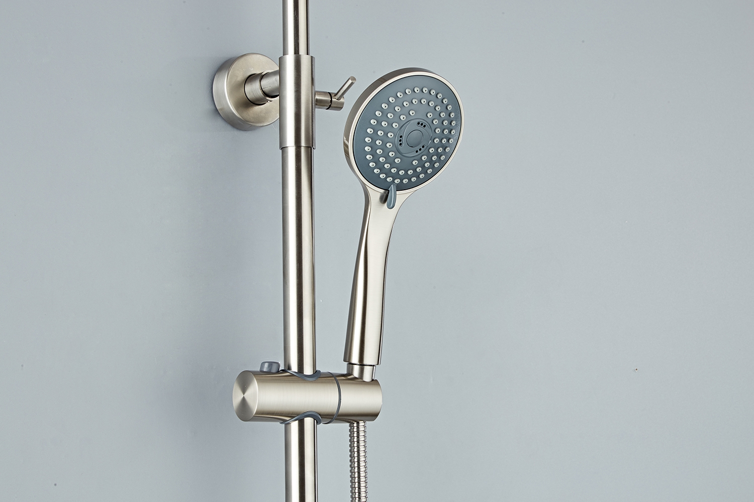 Saniclear Exclusive volledig 304 RVS regendouche opbouw 30cm met 3 standen handdouche