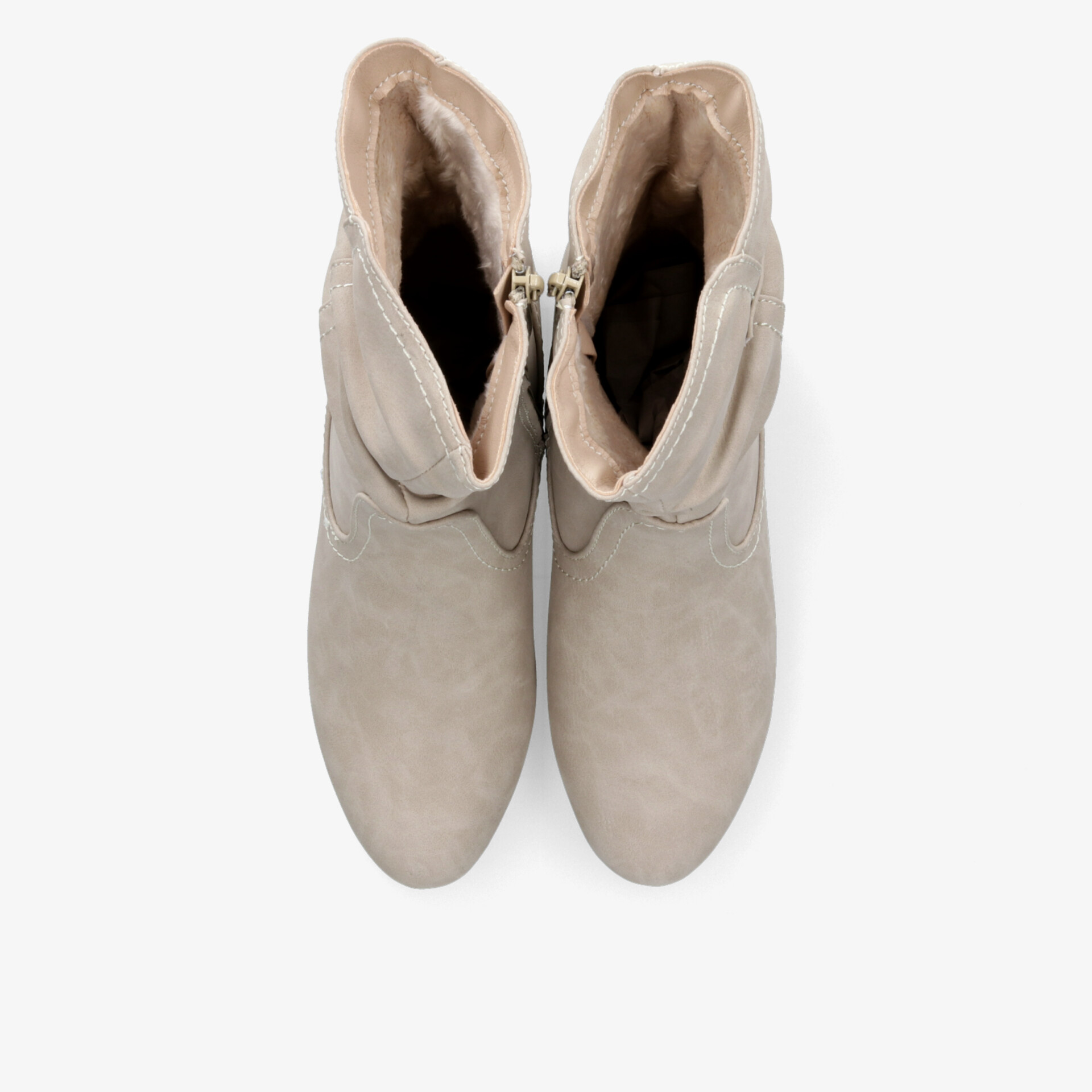 street shoes Damen klassische Stiefel beige