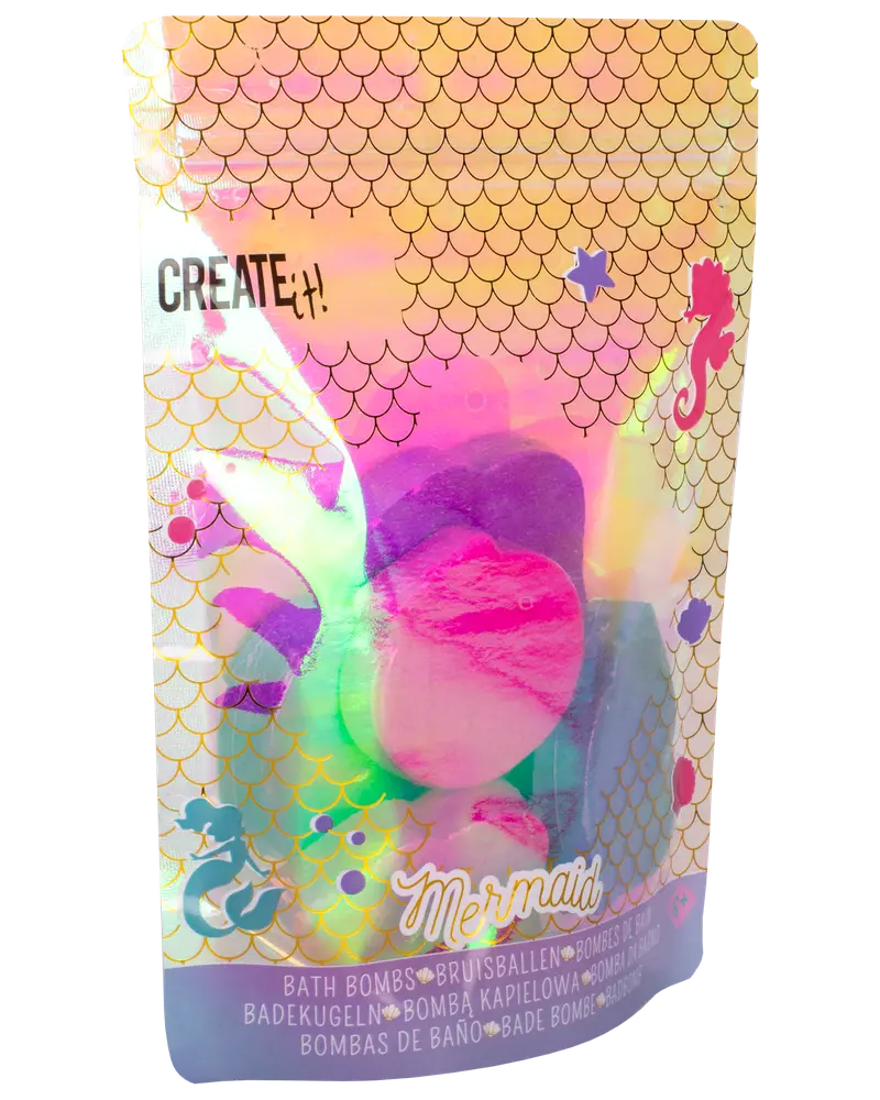 CREATEit Badebomber mermaid