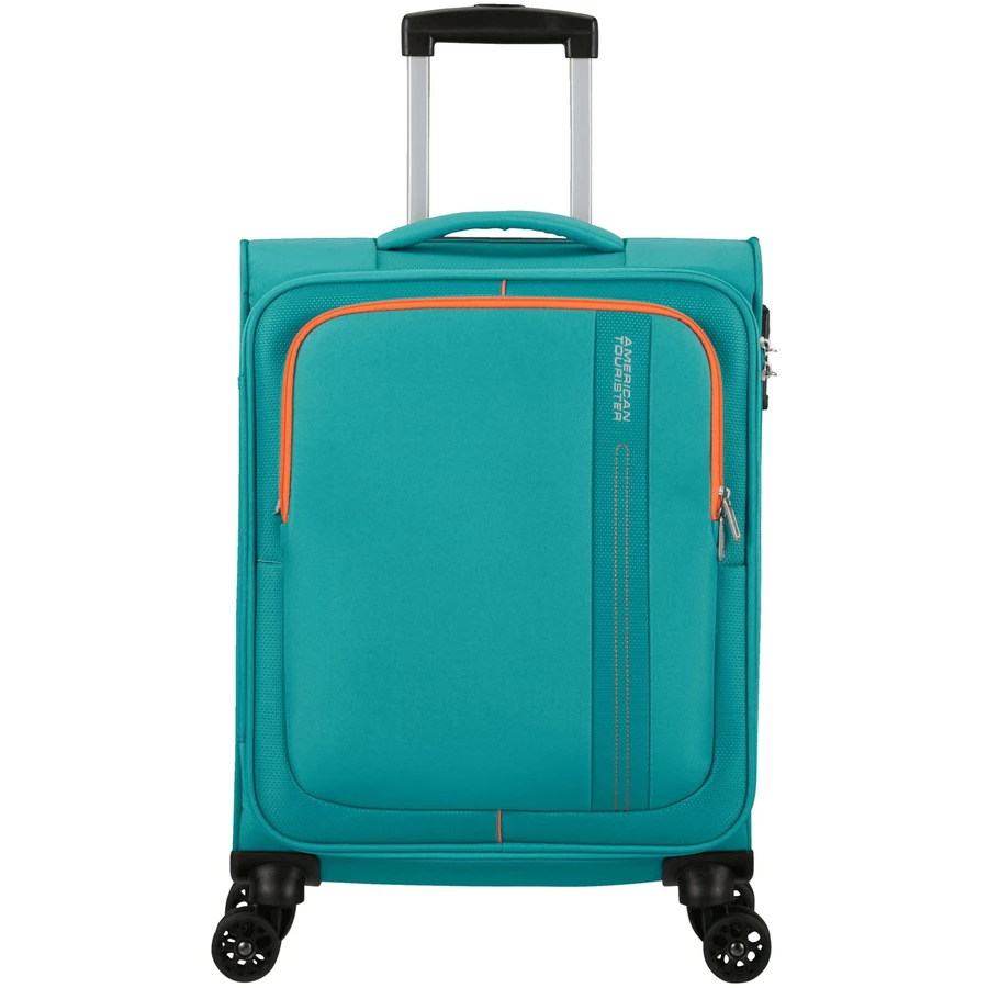 American Tourister Sea Seeker - 4-Rollen-Kabinentrolley S 55 cm aqua green