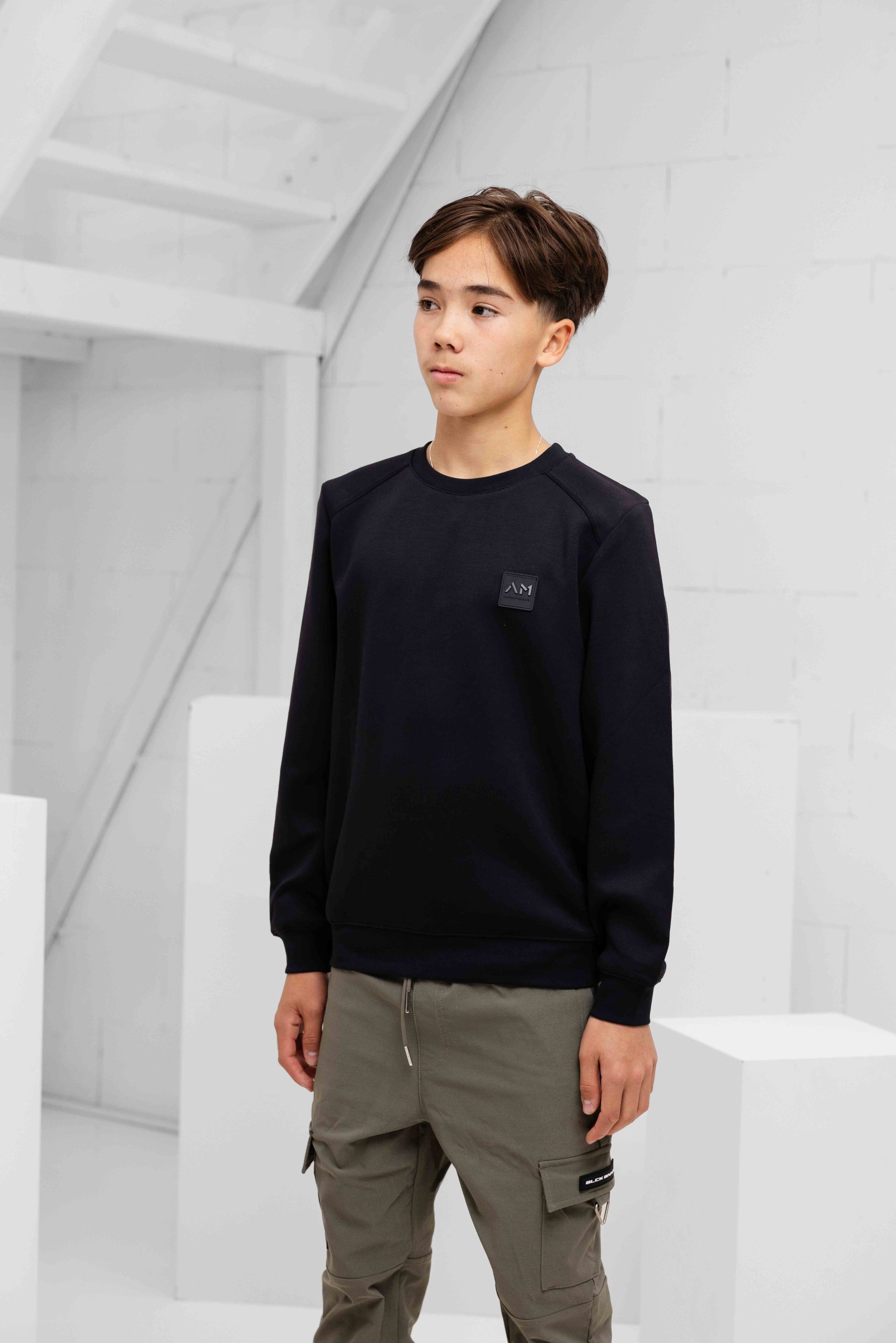 Antony Morato Lisbon Sweater Kids Donkerblauw