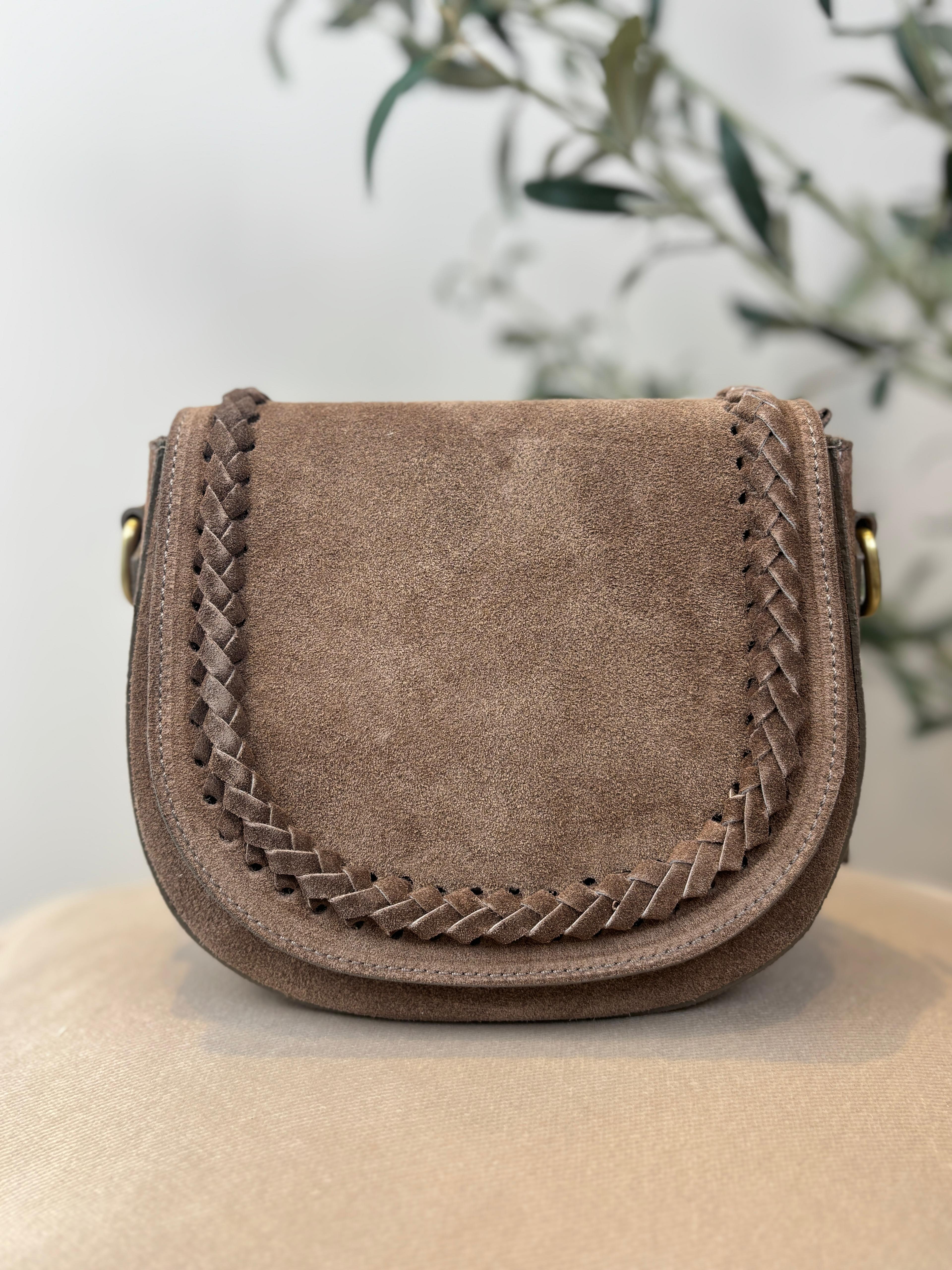 Chelsea Bag - Suede Taupe