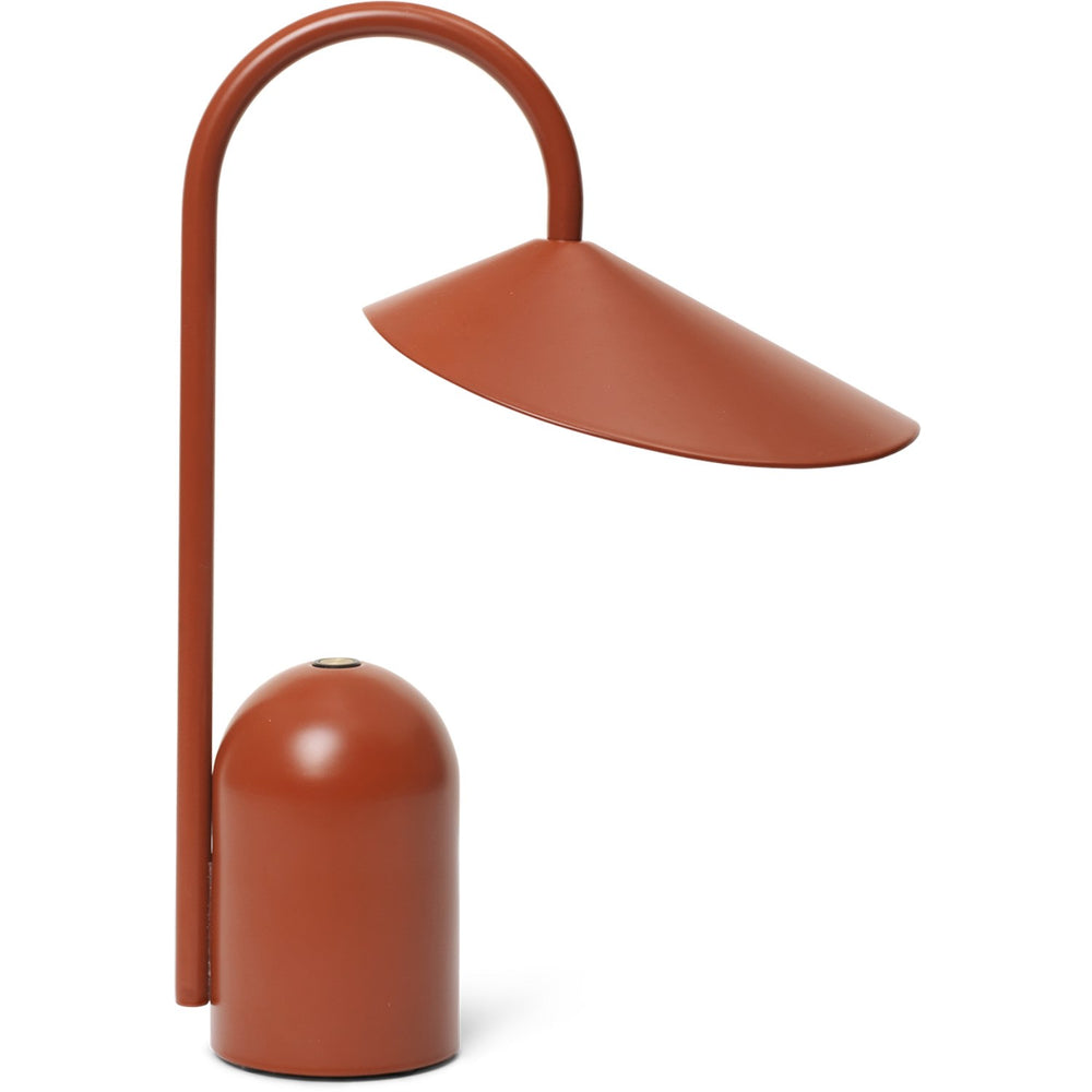 Køb Ferm Living Oxide Red Arum Portable Lampe
