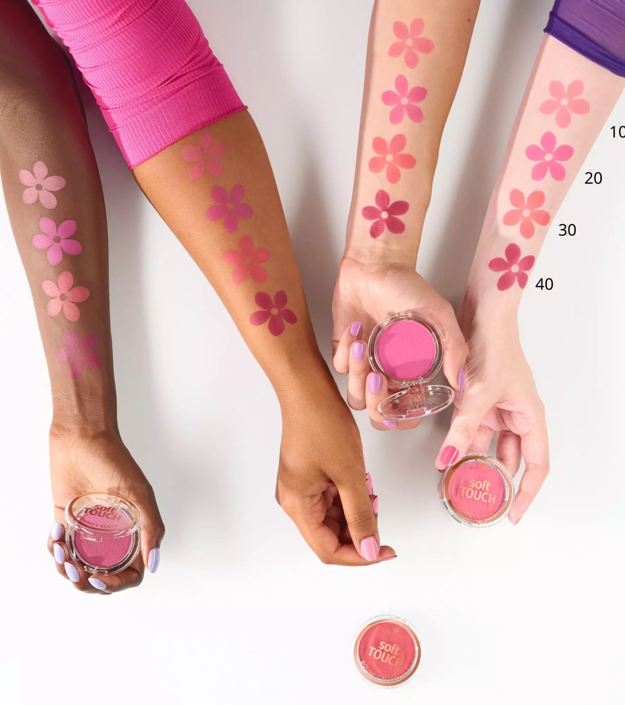 essence - Blush em pó Soft Touch - 20: Electric Peony