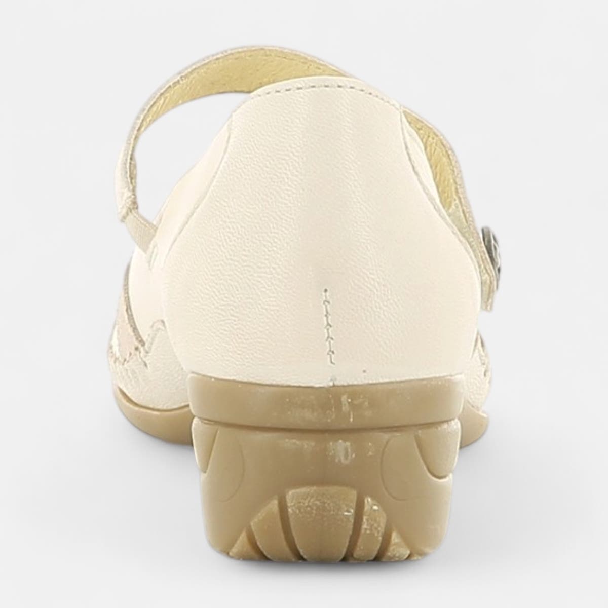 Escarpins pieds sensibles Femme en cuir beige