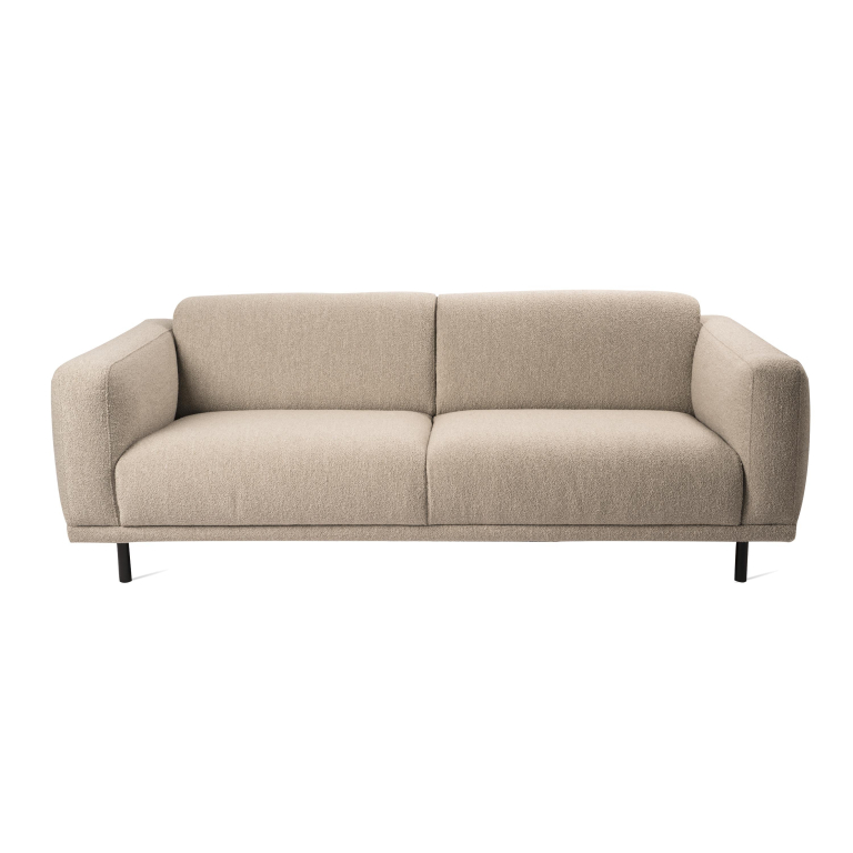 POLSPOTTEN Teddy 2-zits bank beige
