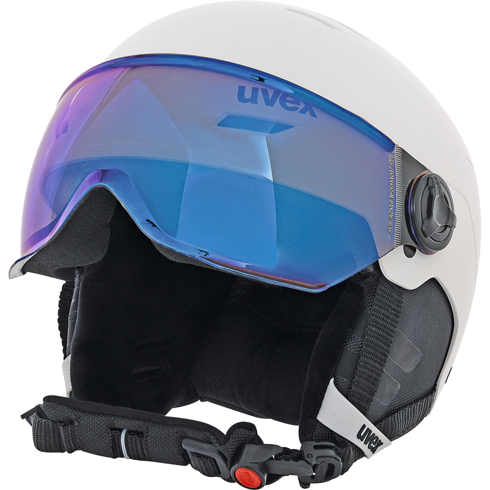 Uvex Skihelm Rocket Junior hellblau, 55-59