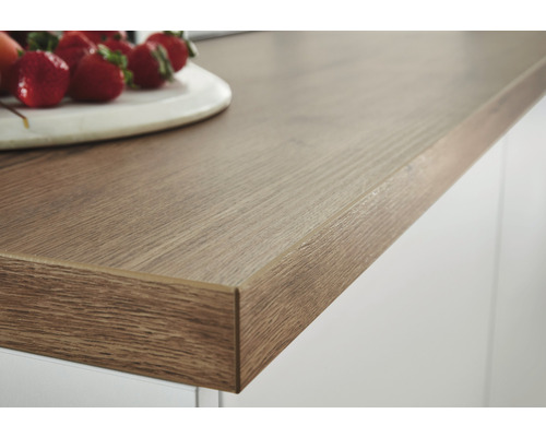 Nobilia Elements keukenblok zonder apparatuur Urban 300 cm alpinewit mat voorgemonteerde variant links 4004539053878