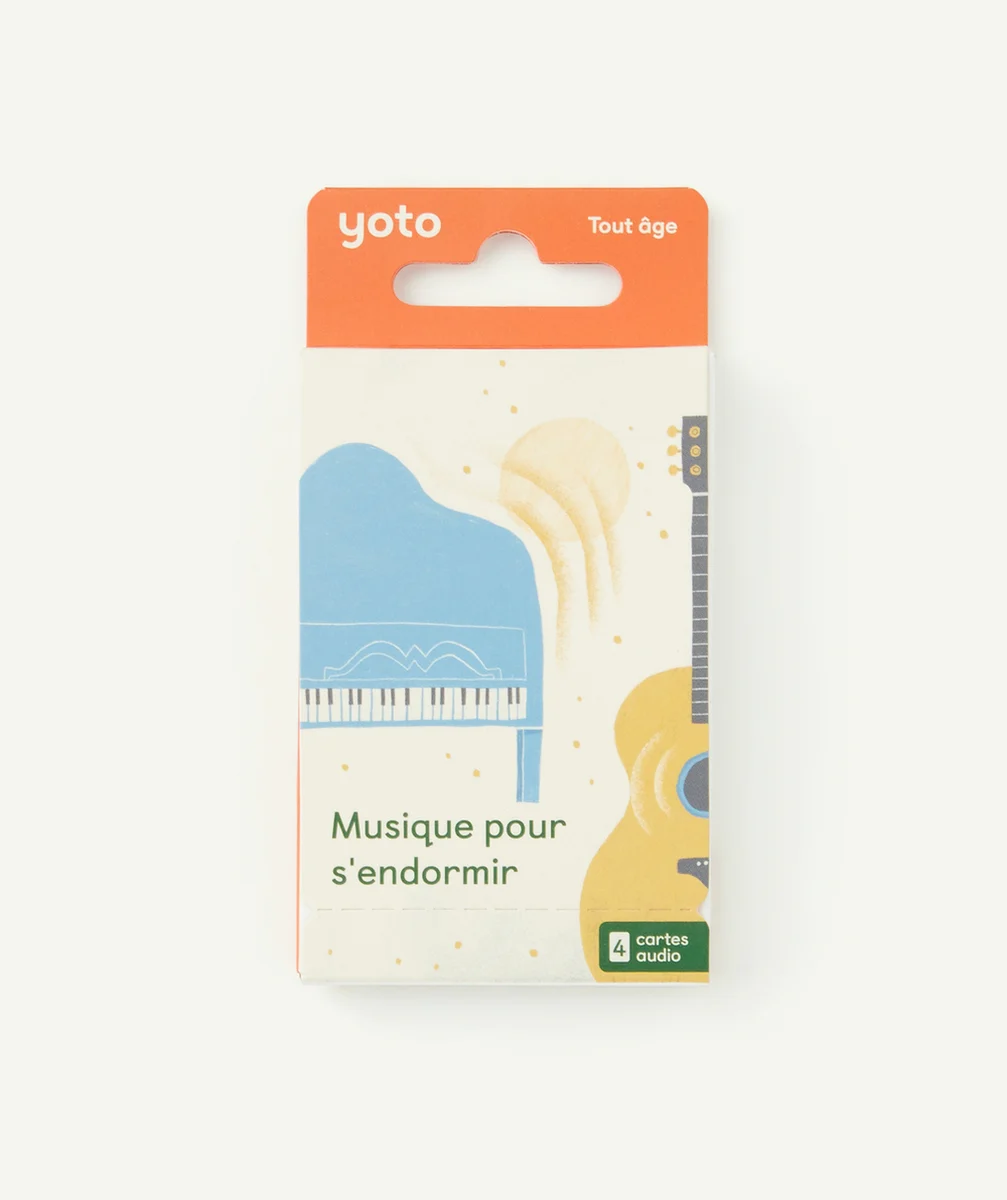 YOTOPACK DE 4 CARTES AUDIO MUSIQUE POUR S'ENDORMIR
