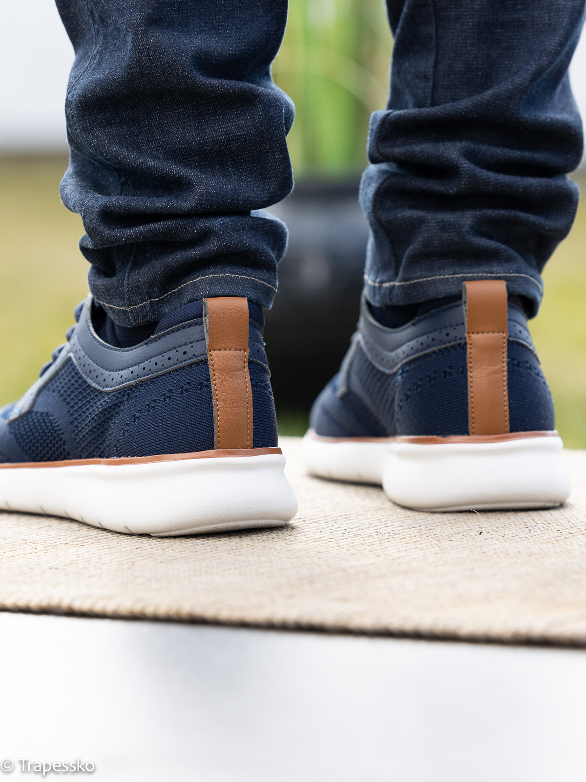 Gregers - Formatop Navy - Trapes Sko
