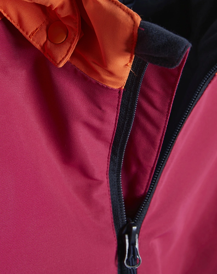 Funktions-Winterjacke SNEDRIVE in pink/dunkelblau