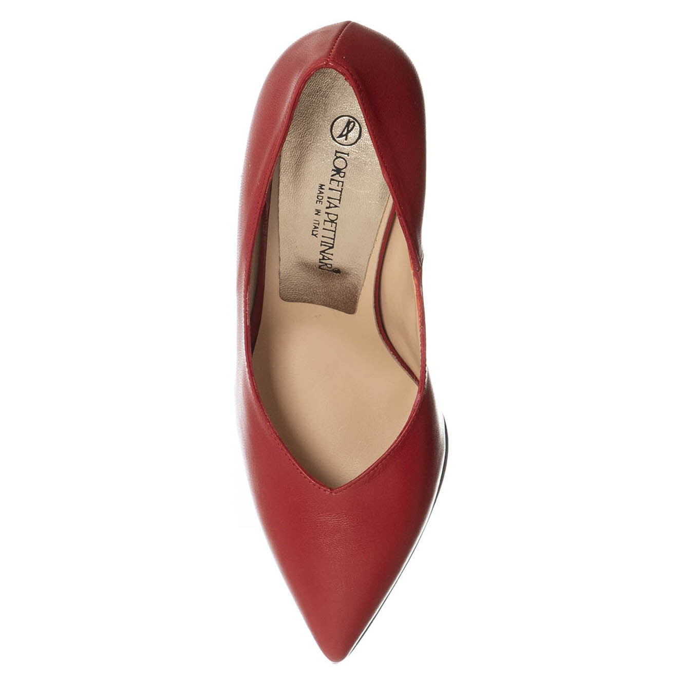 Loretta Pettinari Escarpins en Cuir Silla rouges - Talon 7 cm
