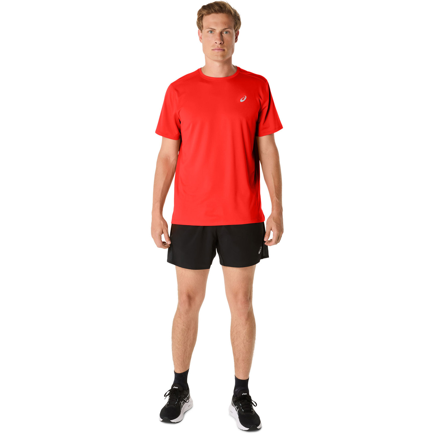 ASICS Shirt 2in1 Short Set Heren