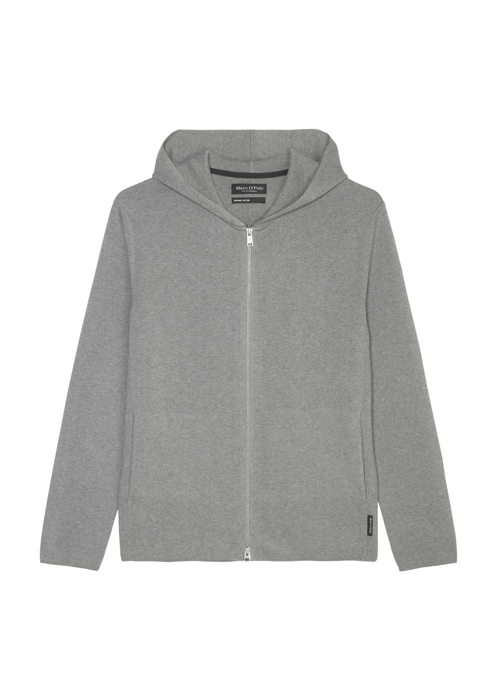 Marc O'Polo Kapuzenstrickjacke , mit Zwei-Wege-Reissverschluss