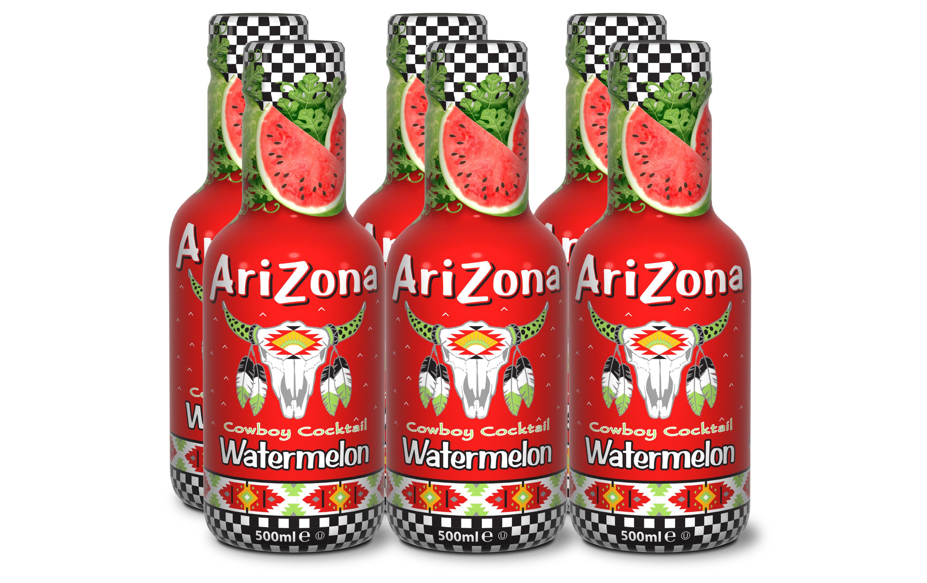 Cowboy Cocktail Watermelon 6 x 0.5 lErfrischungsgetränk mit Wassermelonengeschmack