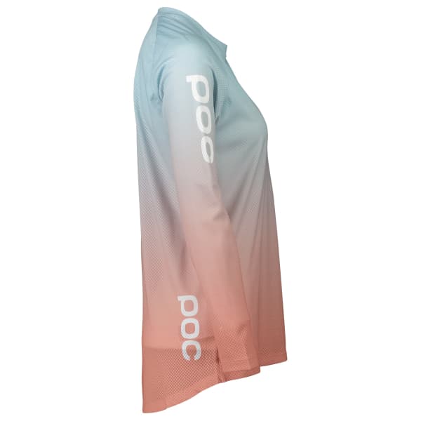 Maillot VTT POC W'S ESSENTIAL MTB LITE LS JERSEY GRADIENT ROCK SALT