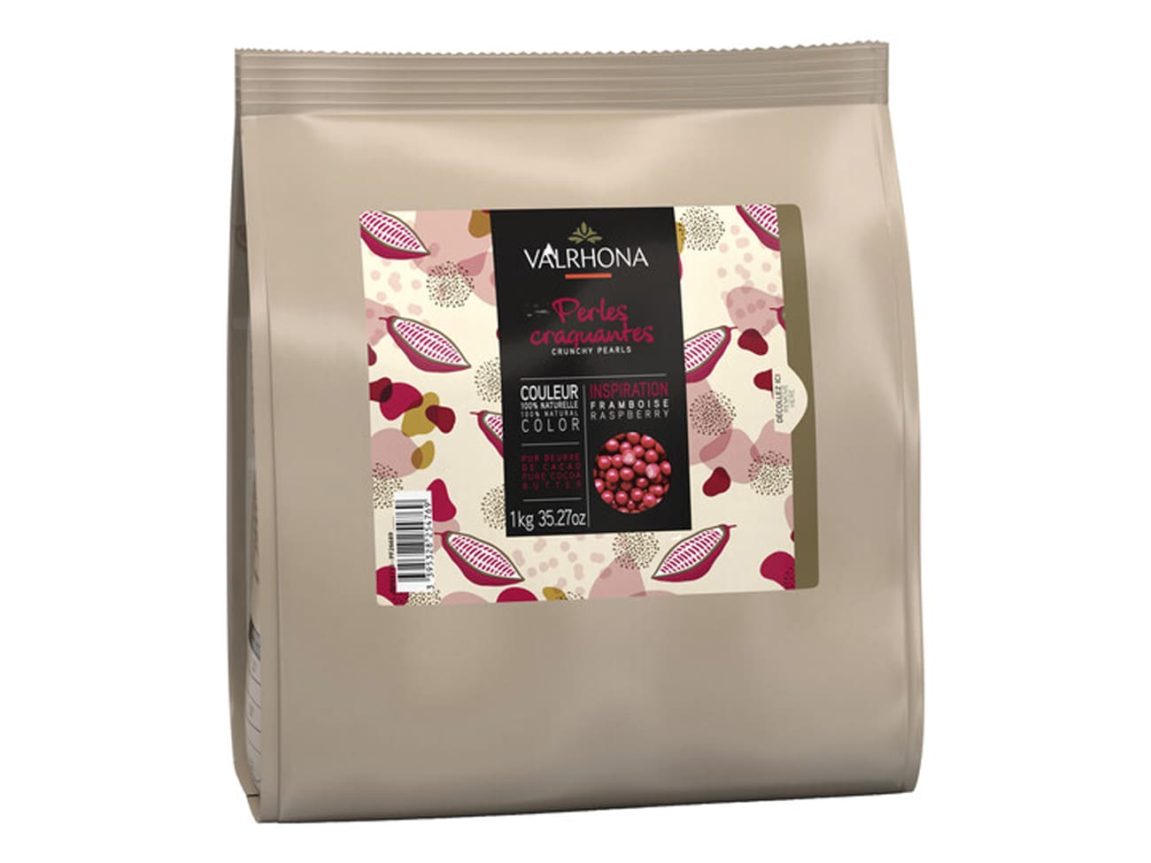 Perles croustillantes Inspiration framboise - 1 kg - Valrhona