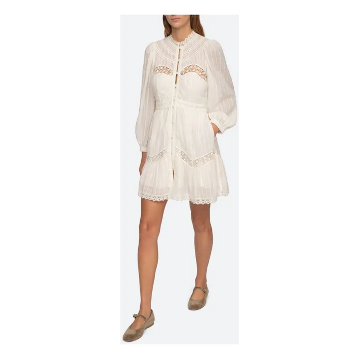 Sea NY Robe Haven Dobby | Crème