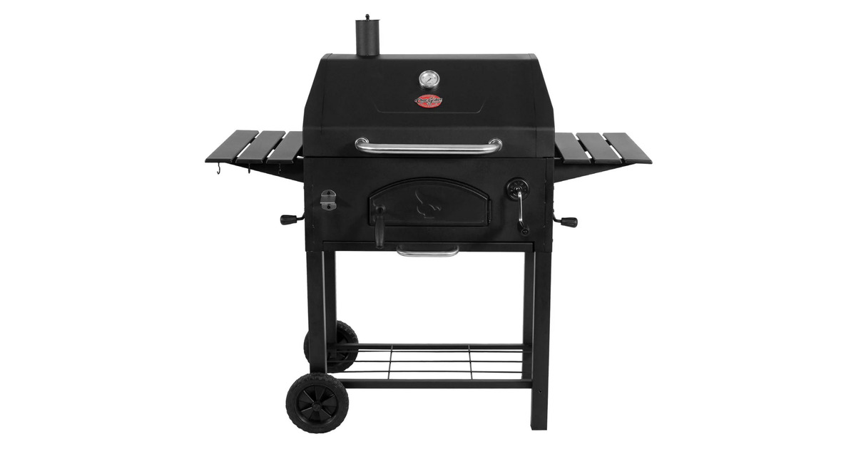 Char-GrillerTraditionele Houtskoolgrill barbecue  (Zwart)