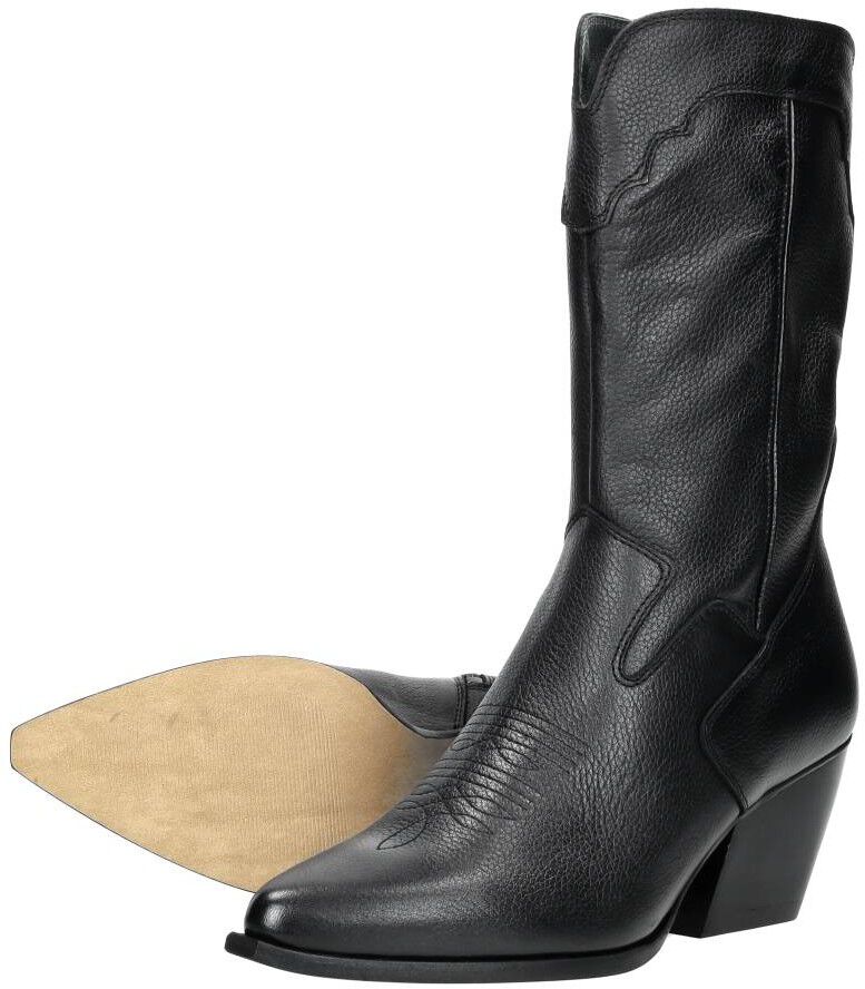 Red Rag Western boots zwart