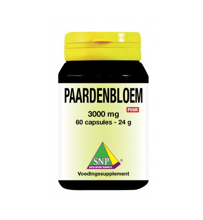 Snp Paardenbloem extra forte 3000 mg puur (60 capsules)