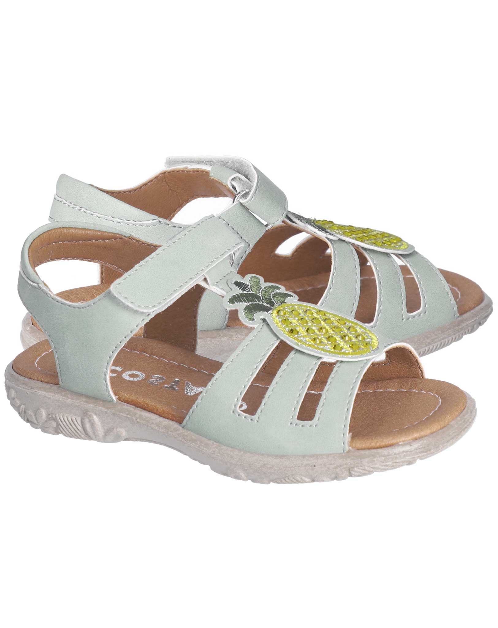 Klett-Sandalen CLARISSA in eukalyptus
