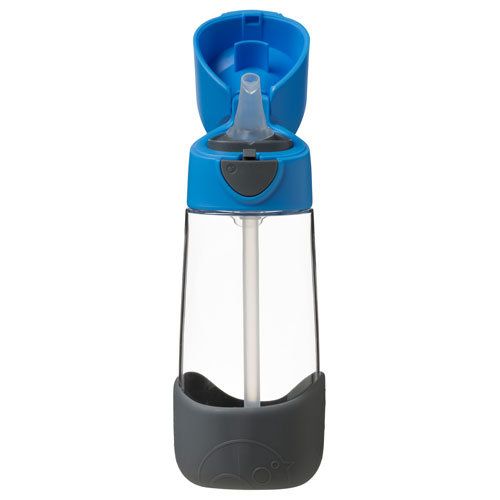 b.box Tritan Drink Bottle 450ml Blue Slate 9m+