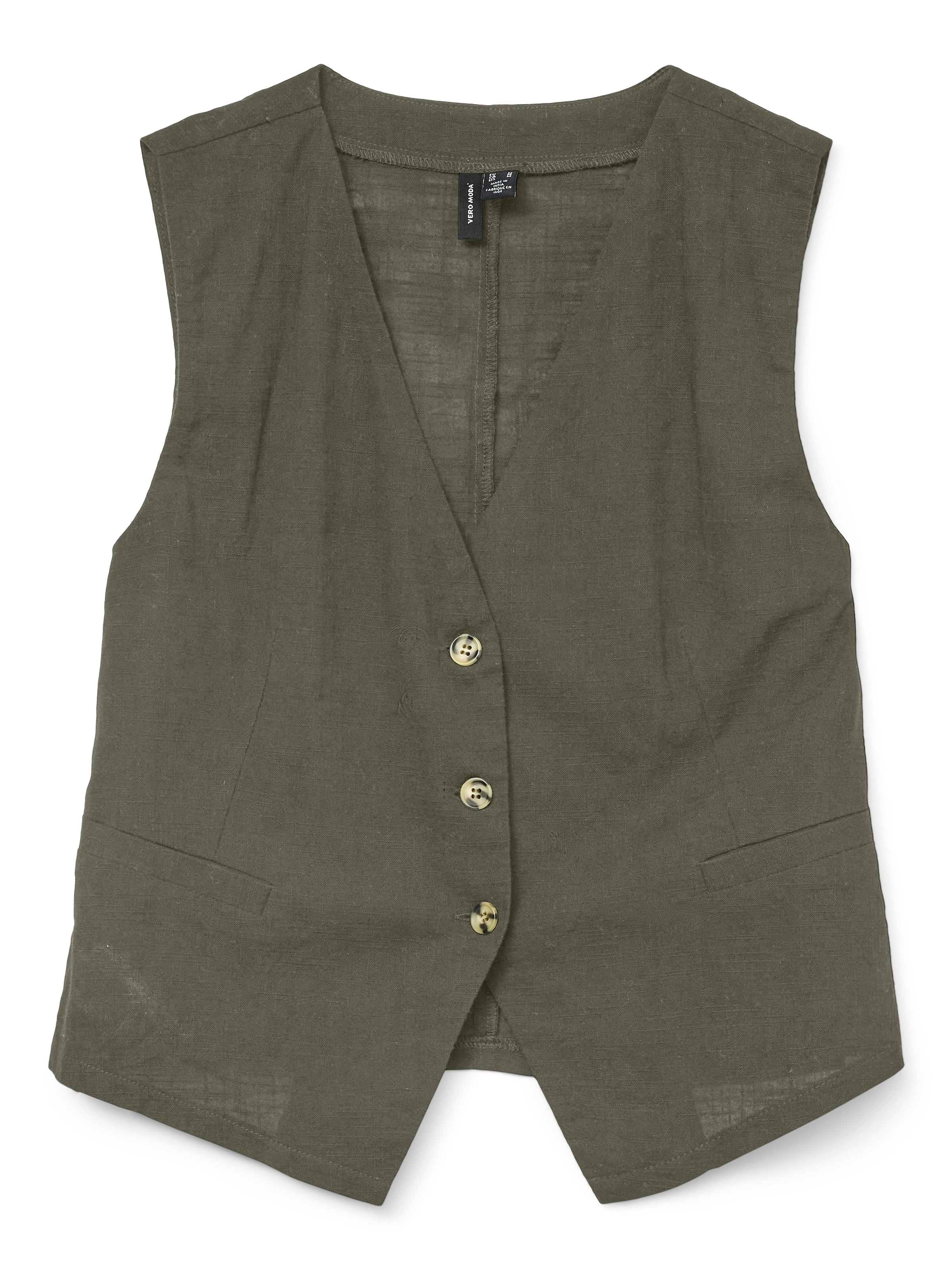 Vero Moda Kurzweste »VMCAIA SL VEST WVN NOOS«