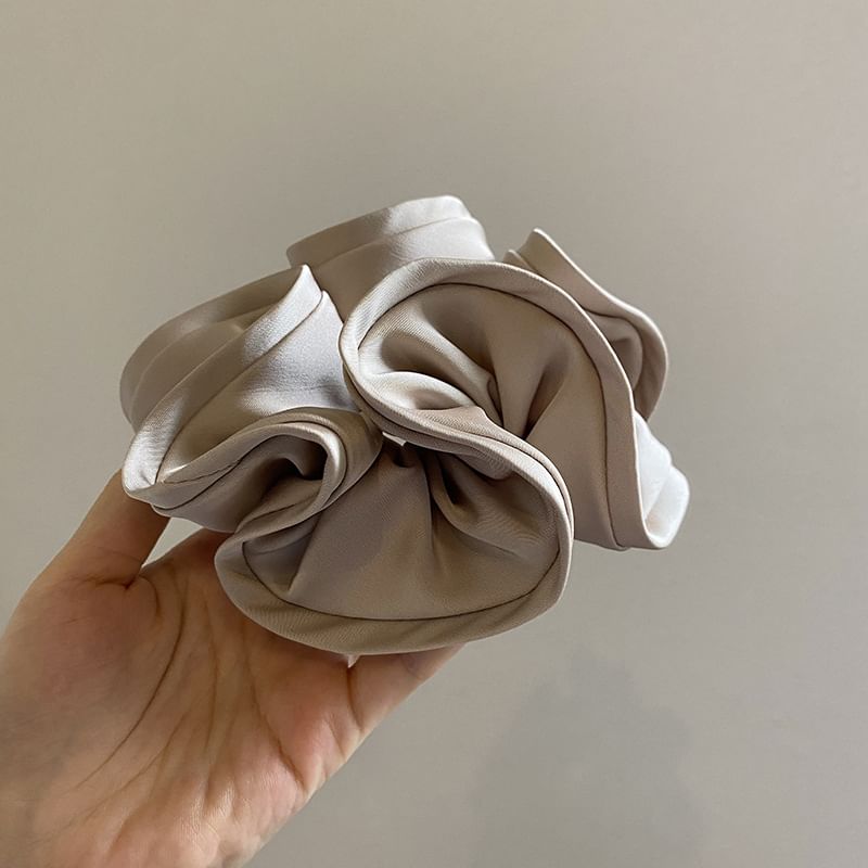 Gemsha - Effen satijnen scrunchie