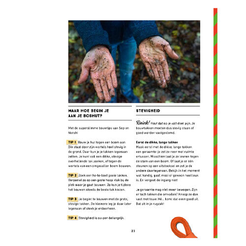 Uitgeverij volt het huttenboek voor jonge klussers